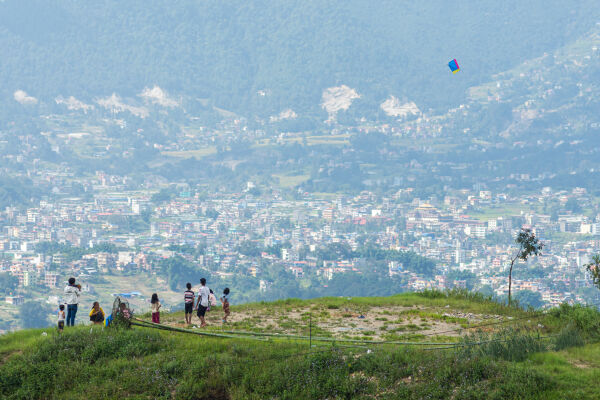 Flying Kite Hill, Nepal