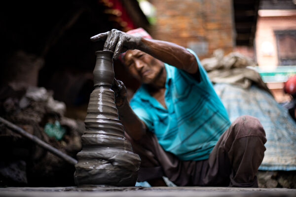 pottery square, Bhaktapur