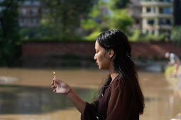 Kushe Aunsi at Hanumanghat, Bhaktapur