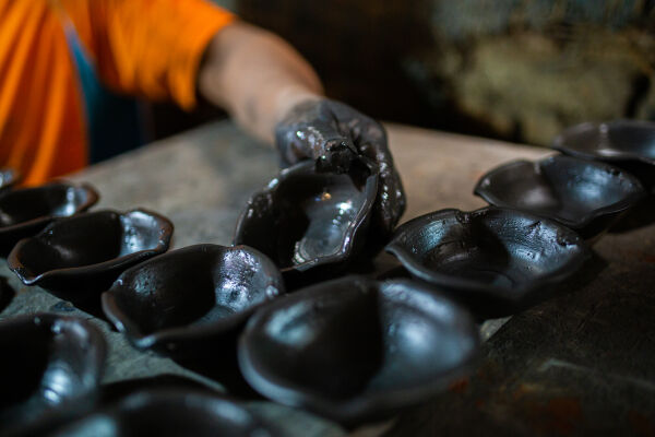 Making Clay Lamp, Bhaktapur