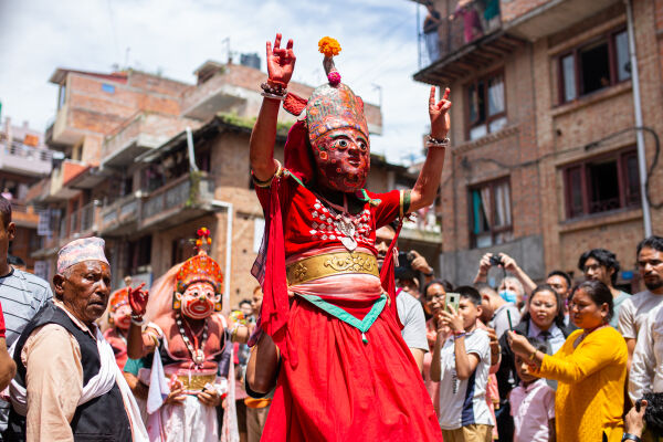 Nil barahi Naach, Bode, Madhyapur Thimi