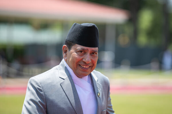 Deputy Prime minister Narayan Kaji Shrestha