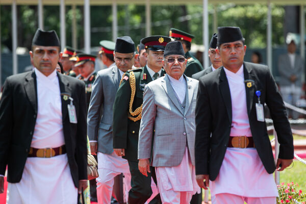 PM Prachanda leaves for New Delhi