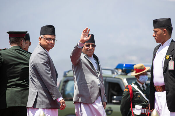 PM Prachanda leaves for New Delhi