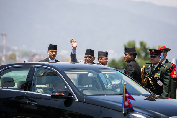 PM Prachanda leaves for New Delhi