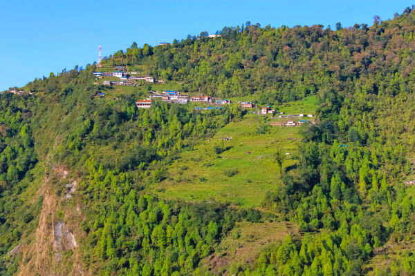 Chomorong village,kaski