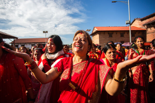 Teej Festival, Pashupatinath, Kathmandu