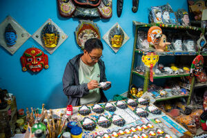 Traditional Mask making, Madhyapur Thimi