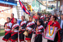 नेपाल सम्तब ११४४ न्हुँदय भिंन्तुना र्‍याली, खाँदबारी