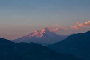 Mt Manaslu and Mt Himalchuli