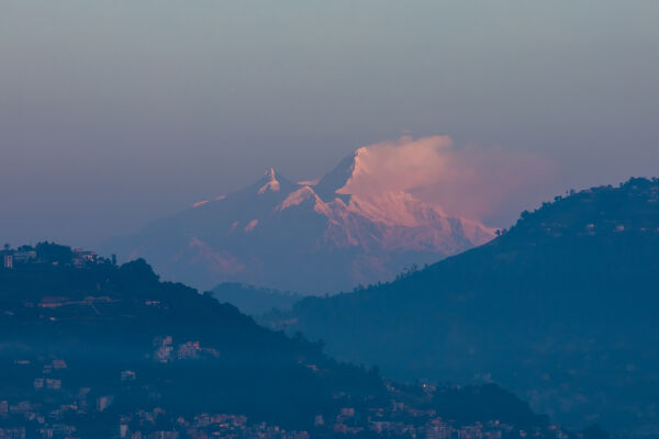 Mt. Masalu and Himalchuli.