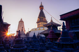 Swyambhunath Stupa.