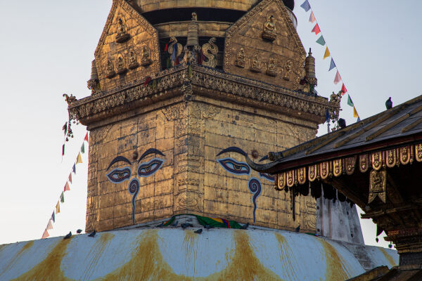 Swyambhunath Stupa.