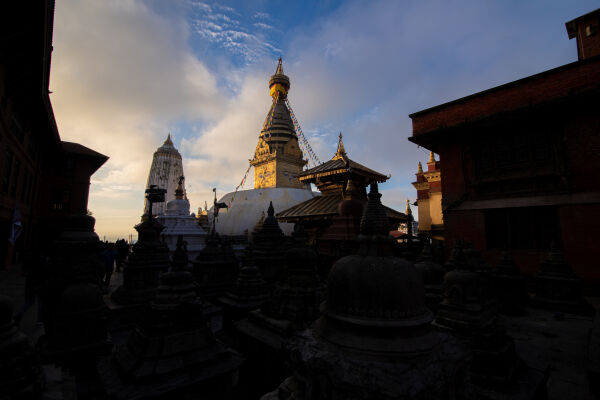 Swyambhunath Stupa.