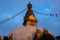 Swyambhunath Stupa.