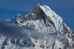 Mt. Machhapuchree peak.