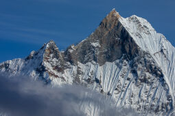 Mt. Machhapuchree peak.