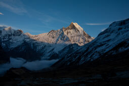 Mt. Machhapuchhre Peak.