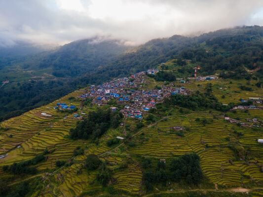 Bhujung Village..