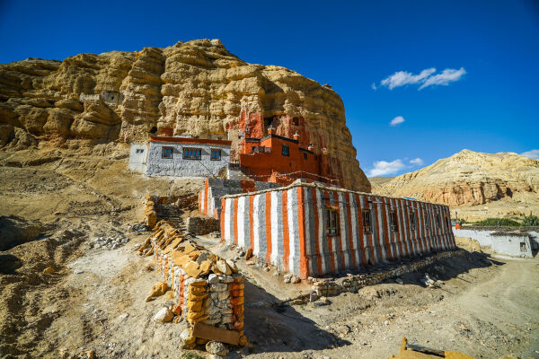 Lowo Nyiphug Namdrol Norbuling Sun Cave Monastery, Upper Mustang