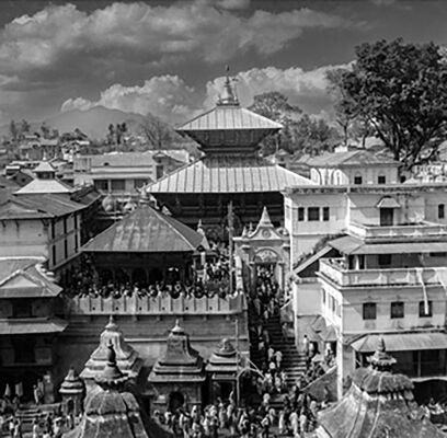 Pashupatinath Temple in 1964 AD