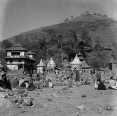 Old Makar Mela photo, Panauti around 1959 AD