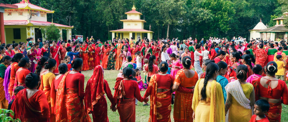 Deuda Nach (देउडा) in Gaura Festivals,Farwest Nepal