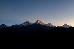 View from poonhill.