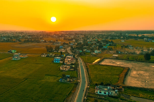 Beautiful Sunset View,Dhangadhi,Kailali(Farwest Nepal)