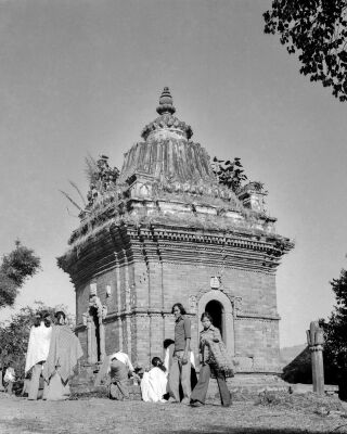 Yatu Mahadev Temple, Bhaktapur in 1974 AD