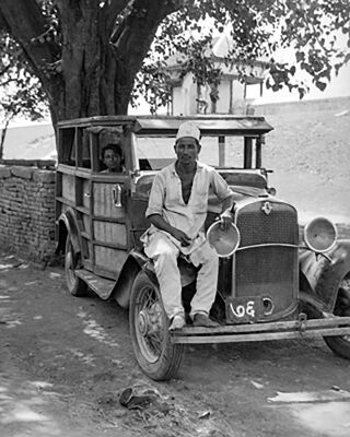 old day's vehicle, Siddha Pokhari, Bhaktapur
