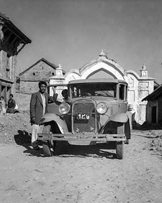 old photo of Bhaktapur