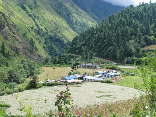 Marpha village, Mustang, Nepal