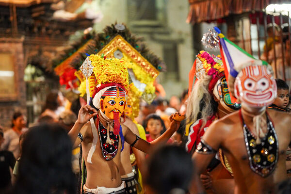 Mahakali Naach, Madhyapur Thimi