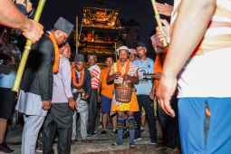 tongue piercing festival, Madhyapur Thimi, Nepal