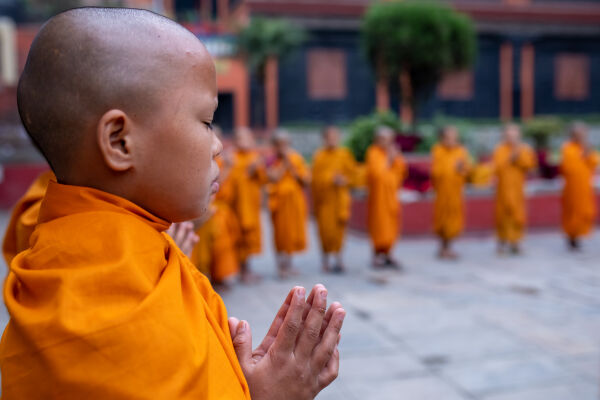 Buddhist Monk.