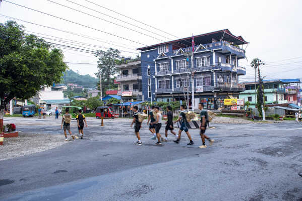 pre-army training, Dharan