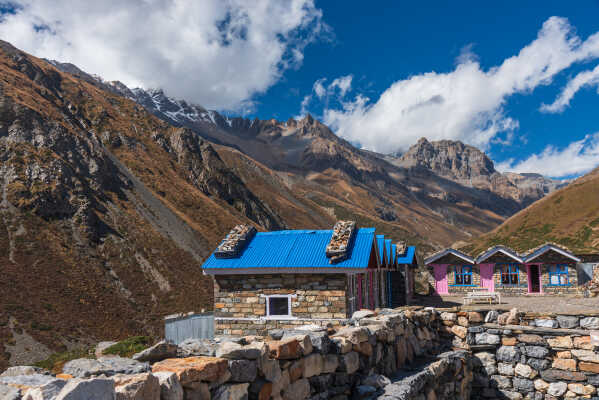 Hotel and Lodge on the way Annapurna Circuit