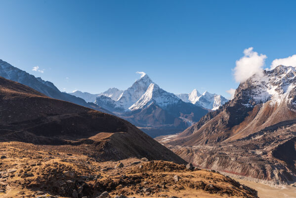 Mt. Amadablam and Khumbu Valley