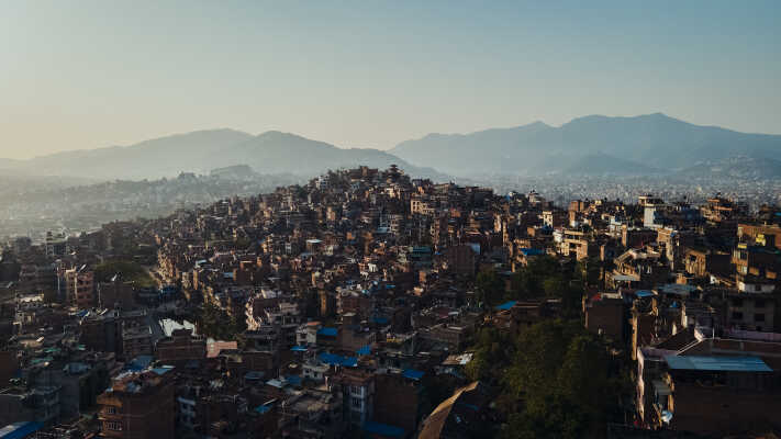 Kirtipur Drone shot