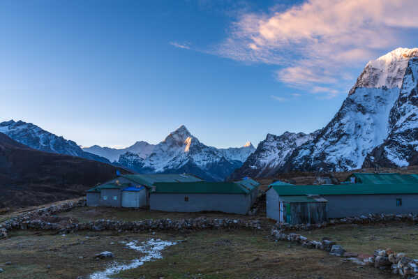 Ama Dablam 6812m view from Dzongla