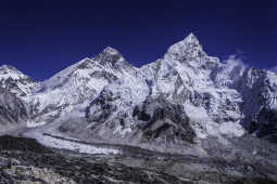 "Panoramic view of the Everest Himalayan region