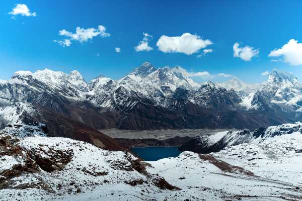 Everest from Renjo La (5360m)