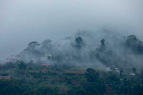 Flood in Kathmandu valley.