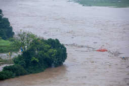 Flood in Kathmandu valley.