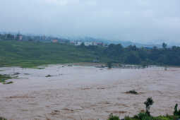 Flood in Kathmandu valley.