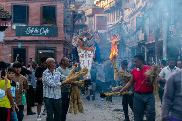 Pulu Kisi, Indra Jatra, Bhaktapur