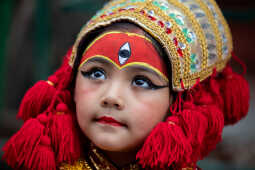 Kumari Puja, Basantapur.