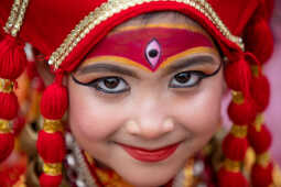 Kumari Puja, Basantapur.