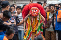 Lakhe Naach, Indra Jatra Festival